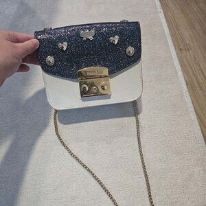 Furla limited edition MY PLAY Interchangeable Metropolis Mini Leather Flap